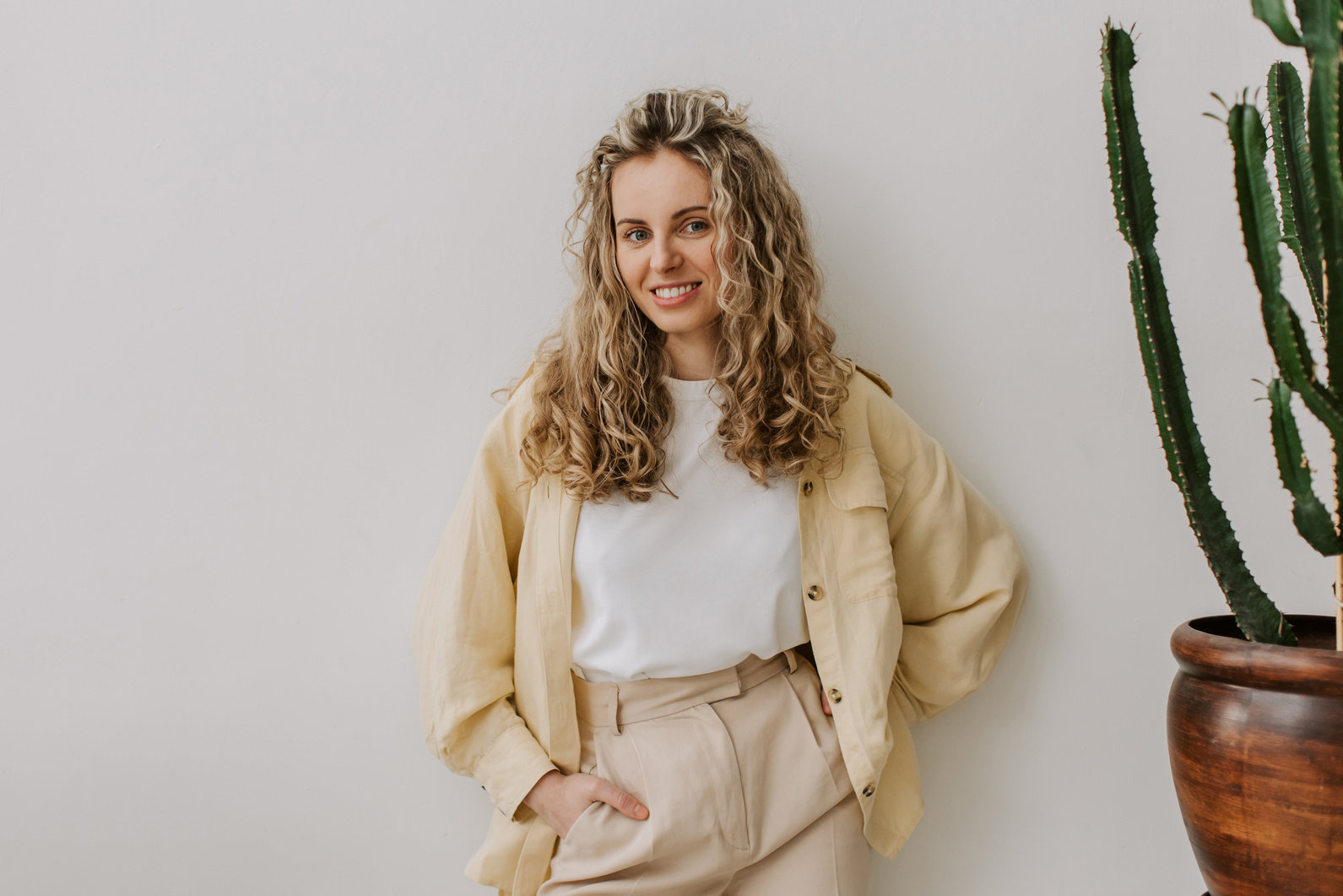 Updated Classics Headshots Woman in Casual Work Wear